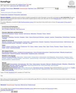 First preserved Main Page of Wikipedia.jpeg