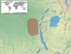 Leptosiaphos rhodurus distribution.png