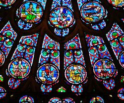 Paris Cathédrale Notre-Dame Innen Südliche Rosette 6.jpg