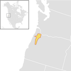 Distribution of the camas pocket gopher in the Willamette Valley of northwest Oregon