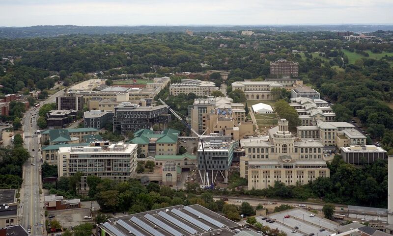 File:Carnegie Mellon University as seen from the Cathedral of Learning.jpg