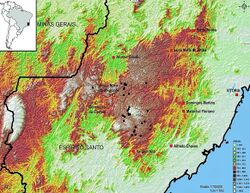 Distribuição geográfica of Melipona capixaba in the Espirito Santo State, Brazil...jpg