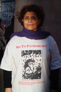 InterKoneXiones 2012 in Hannover T-Shirt No to patriachy.jpg