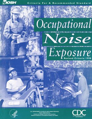 NIOSH Criteria for A Recommended Standard - Occupational Noise Exposure