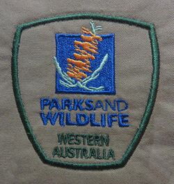 Shoulder badge DPaW Generic Western Australia Shirt X-2014.JPG