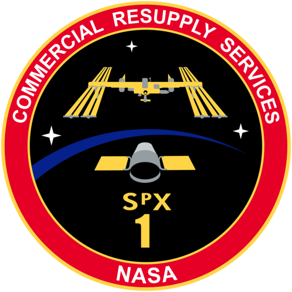 File:SpaceX CRS-1 Patch.png