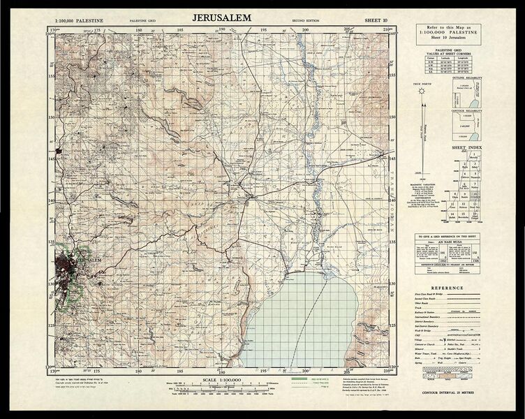 File:Survey of Palestine 1942-1958 1-100,000 10Jerusalem.jpg