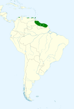 Touit batavicus map.svg