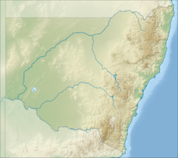 Liverpool Range is located in New South Wales