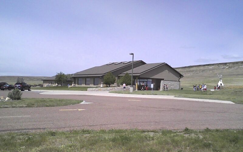 File:FIrst People's Buffalo Jump State Park visitor center.jpg