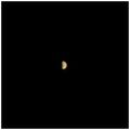 "Half moon" image of Mars
