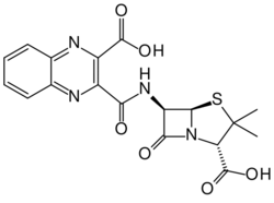 Quinacillin skeletal.svg