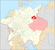 Locator Lower Lusatia within the Holy Roman Empire (1618).svg