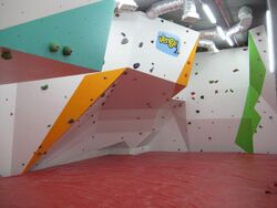 Picture of a climbing gym