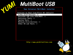 YUMI - Multiboot USB Boot Menu.png