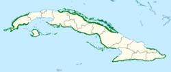Buteogallus gundlachii map.svg
