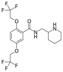 Flecainide structure.svg