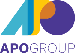 Logo of APO Group, the leading pan-African communications and business consultancy.svg