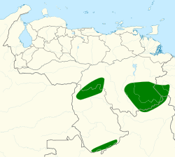 Myiothlypis roraimae map.svg