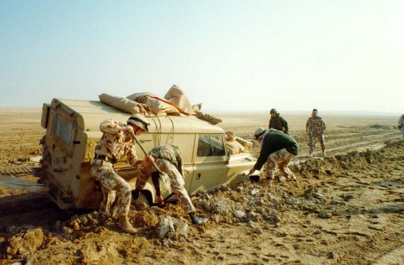 File:1st Armoured Division Land Rover.jpg
