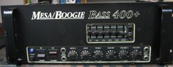 A Mesa/Boogie brand bass amplifier unit.