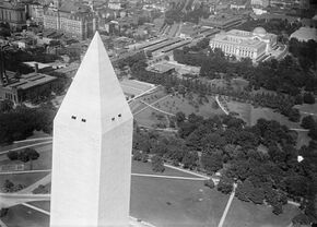 Upper part of the Washington Monument