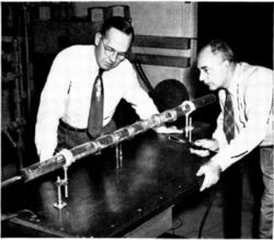 Zone refining Bell Labs 1954.jpg
