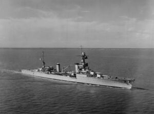 French heavy cruiser Suffren in Hampton Roads on 15 October 1931.jpg