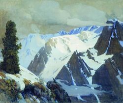 Khan-Altai (1912) by Grigory Gurkin