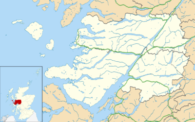 Lochaber UK location map.svg