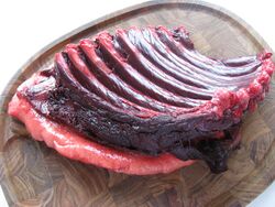Phoeca groenlandica piece of meat upernavik 2007-06-26.JPG