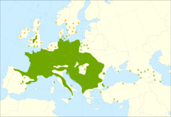 Tilia platyphyllos range.svg