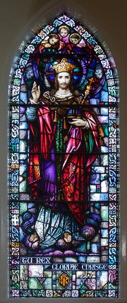 File:Toomyvara St. Joseph's Church Window Tu Rex Gloriae Christe by William Earley 1933 2010 09 08.jpg