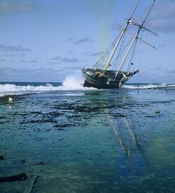 Brigantine Yankee - On The Reef At Avarua, Rarotonga.jpg