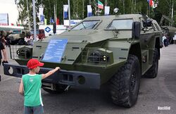 KAMAZ-43269 Vystrel (BMP-97) REA-2009.jpg