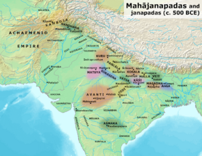 Panchala and other Mahajanapadas in the Post Vedic period.
