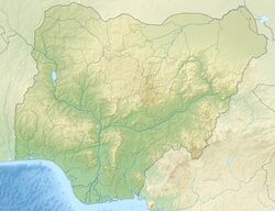 Location map/data/Nigeria is located in Nigeria