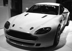 Prodrive Aston Martin GT4 at 2009 Autosport International.jpg