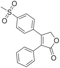 Rofecoxib.svg