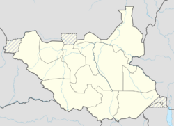 Warrap is located in South Sudan
