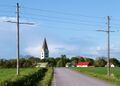 Stenkyrka kyrka vägen från Martebo.jpg