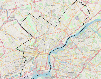 Street map of Philadelphia and surrounding area.png