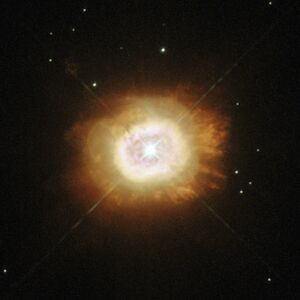 a giant smouldering star