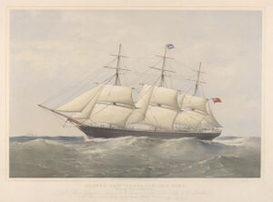 Clipper Ship Coonatto - Messrs Anderson Thomson and Co Owners and Messrs Thos Bilbe and Co Builders RMG PY8564.jpg
