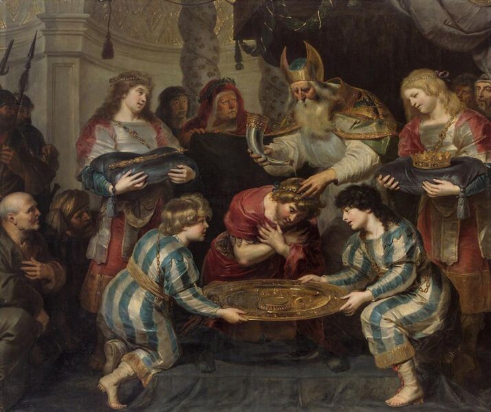File:Cornelis de Vos - The Anointing of Solomon.jpg