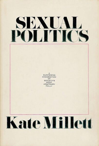 File:Cover of Kate Millett's Sexual Politics book - PD-simple.jpg