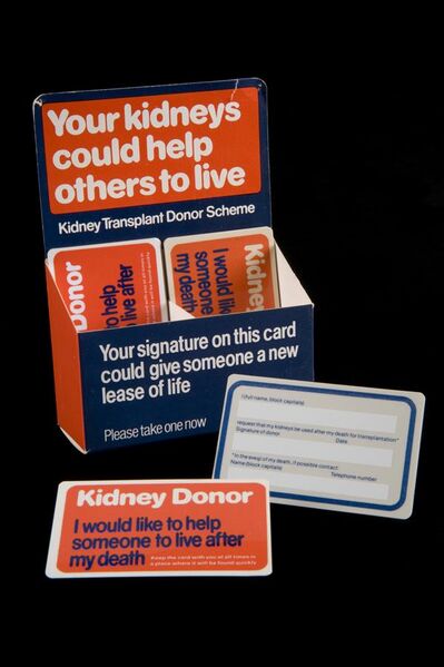 File:Kidney donor cards, England, 1971-1981 Wellcome L0060508.jpg
