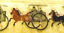 Powerful landlord in chariot. Eastern Han 25-220 CE. Anping, Hebei.jpg