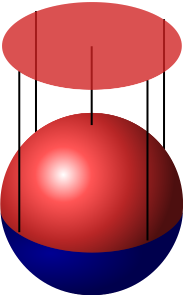 File:Sphere with chart.svg