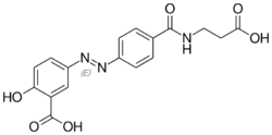 Balsalazide structure.svg